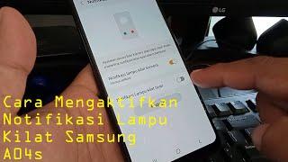 Cara Mengaktifkan Notifikasi Lampu Kilat Samsung A04s A23 M13 A13 F13 M53 A73 A53 A33 M33