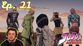 Jojos Bizarre Adventure Golden Wind Episode 21 Reaction Blind