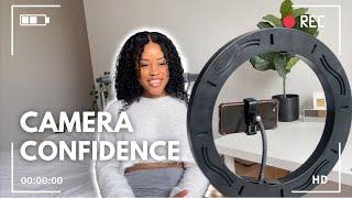 HOW TO FEEL CONFIDENT ON CAMERA  How to be more confident on camera