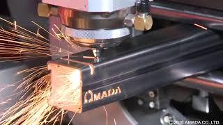 AMADA ENSIS-RI Flat sheet tube and profile cutting possibilities...