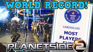 Planetside 2 IS A PERFECTLY BALANCED GAME WITH NO EXPLOITS - World Record Breaking Zerg Rush