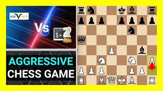 Aggressive Chess Engine Game Koivisto 9.0 vs Chess.cpp 4.0 Watch and Learn Chess