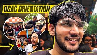 FRESHERS FIRST DAY IN DELHI UNIVERSITY  DU ORIENTATION  DCAC ORIENTATION 2024