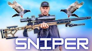 AIRGUN SNIPING WITH PRECISON I LONG RANGE AIRGUN HUNTING I FX DRS HUNTING WITH SLUGS