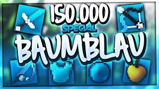 BAUMBLAU 150K Minecraft TEXTURE PACK 1.8 • 150.000 Abonnenten SPECIAL  BaumBlau