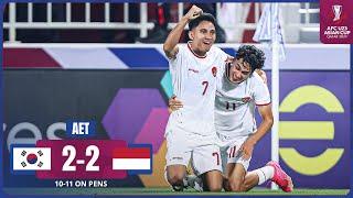 Full Match  AFC U23 Asian Cup Qatar 2024™  Quarter-Finals  Korea Republic vs Indonesia