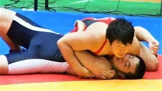 Greco-Roman Wrestling Japan PIN レスリング - Kinki vs KG University