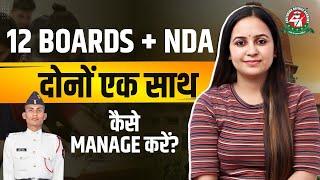 रणनीति How to Prepare for NDA Exam with 12th Board  NDA Preparation Tips for Class 12 Students