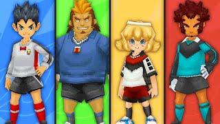 All Team Uniforms ► INAZUMA ELEVEN 3 Team Ogre Attacks  Nintendo DS