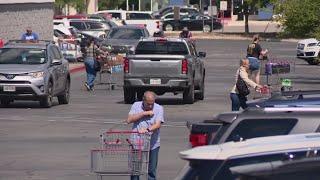 Strikes continue on east coast causing shoppers to panic buy but officials say not to worry