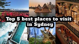 Top 5 best places in Sydney  Travel Guide