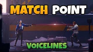 Valorant - All Agent Match Point Voice lines