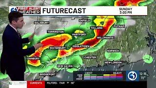 FORECAST Humidity ticks up chance for storms on Sunday