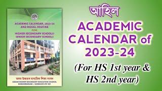 ACADEMIC CALENDAR 2023-24 for Higher Secondary Senior secondary schools  HS 2024  You can learn
