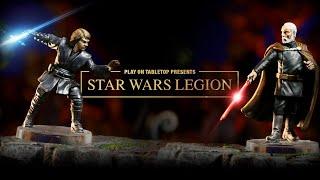 Republic vs Separatist.  Battle In the Jungle - Star Wars Legion Battle