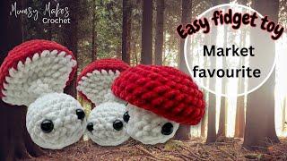 How to crochet a mushroom Quick and easy for markets