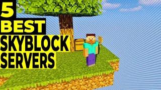  5 Best Skyblock Servers YOU Should Play in Minecraft 2021 