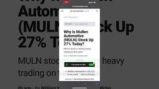 Mullen Automotive Stock Will EXPLODE Because of THIS Buying $MULN Stock Price Prediction