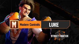 Street Fighter 6 - Modern Controls  Luke