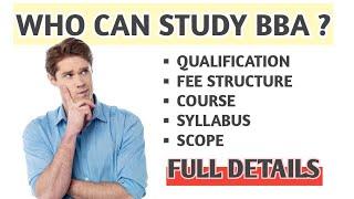BBA Course in Nepal-Qualification Fee structure Syllabus Scope Jobs   salary with full details.