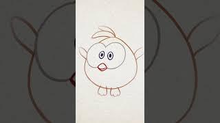 How To Draw Bird #shorts #shortsfeed #omnomitaliano