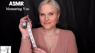 ASMR Measuring You Head To Toe For Research Purposes   Tape Measure & Writing
