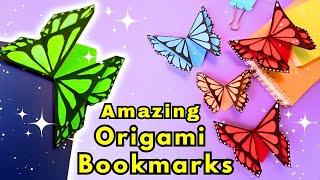 Origami butterfly bookmark   origami bookmark  Paper craft bookmark 2023