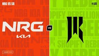 NRG v SR - Week 4 Day 2   LCS Summer Split  NGR Kia v  Shopify Rebellion Game 1 2024