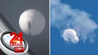 Pinabagsak ng Amerika na anilay Chinese spy balloon iginiit ng China na isang civil...  24 Oras