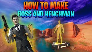 How To Make A Custom Boss And Henchmen In Fortnite Creative