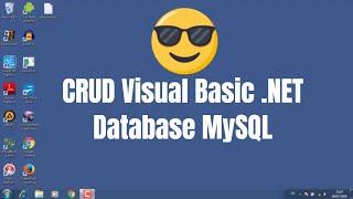 VB .NET - CRUD Database MySQL  Input Edit Delete  Visual Basic .NET