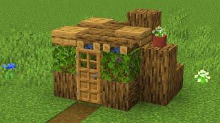 How to make smallest house in Minecraft