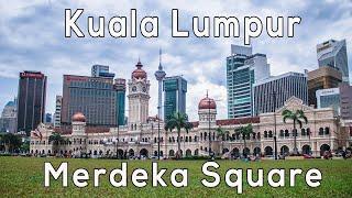Kuala Lumpur Walking tour Merdeka square #KL #kualalumpur #walkingtour  #vlog #asiawalkingtour