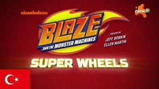Blaze And The Monster Machines Super Wheels SuperLlantas intro 2 in Turkish  en Turco  Türkçe
