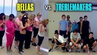 Bellas & Treblemakers Rehearsal Footage from Pitch Perfect Full