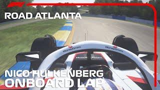 F1 2023 Nico Hulkenbergs Onboard Lap Road Atlanta - United State