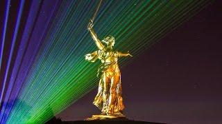 3D Mapping installation The Motherland call