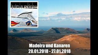 AIDAprima - Kanaren und Madeira 20.01.-27.01.2018