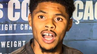 Shakur Stevenson GIVES Devin Haney GOOD NEWS after LOOK BACK at Ryan Garcia PED BEATING “It helped”