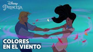 Colores en el viento  con letra  Pocahontas