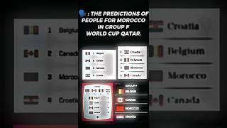 Prediction VS Reality#edit#morocco#worldcup#footballedits#prediction#reality#soccer#fyp#popular