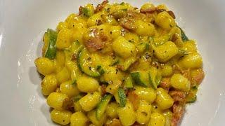 GNOCCHI CREMOSI con pochi ingredienti ** ricetta facile**