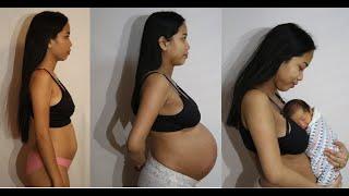 PREGNANCY BELLY PROGRESSION