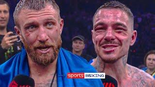 Lomachenko dedicates Kambosos win to father in emotional interview 