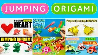 Easy JUMPING ORIGAMI Toys