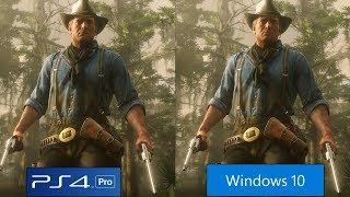 Red Dead Redemption 2 PC Graphics Analysis Comparison With PS4 Pro And More