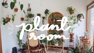 Creating an Epic Plant Room  sunroom transformation  