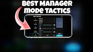 NEW BEST MANAGER MODE TACTICS IN FC MOBILE