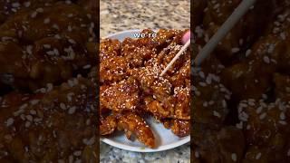 Crispiest sesame chicken 