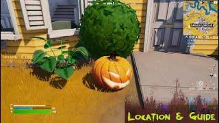 Best Location & Guide for Destroy jack-o-lantern with a ranged weapon - Fortnite Fornitemares Quest